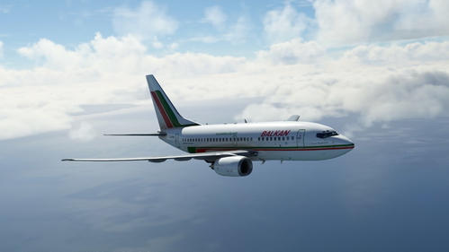 PMDG Boeing 737-600 Balkan Bulgarian Airlines LZ-BOB  RETRO 