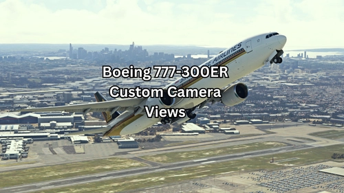 PMDG Boeing 777-300ER Camera Views