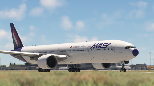 PMDG Boeing 777-300ER MALEV Hungarian Airlines (Fictional)