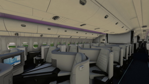 PMDG Boeing B777-300ER Air New Zealand Fleet Pack | Cabin | 4K thumbnail 11