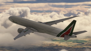 PMDG Boeing B777-300ER Alitalia | 4K thumbnail 4
