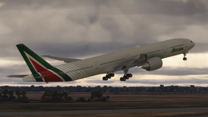 PMDG Boeing B777-300ER Alitalia | 4K thumbnail 2