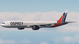 PMDG Boeing B777-300ER Osprey Airways | Cabin Textures | 4K thumbnail 1