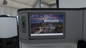PMDG Boeing B777-300ER Osprey Airways | Cabin Textures | 4K thumbnail 6