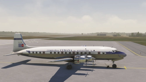 PMDG DC-6B Compañia Cubana de Aviación (CU-T-188)