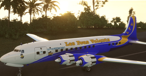 PMDG Douglas DC-6 "B" LES FOUS VOLANTS