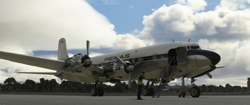 PMDG DC-6 PENAS (PN/Perusahaan Negara Aerial Survey)