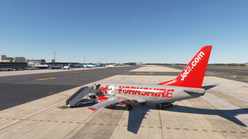 PMDG737-600 JET2.com airline "YORKSHIRE" G-CELB
