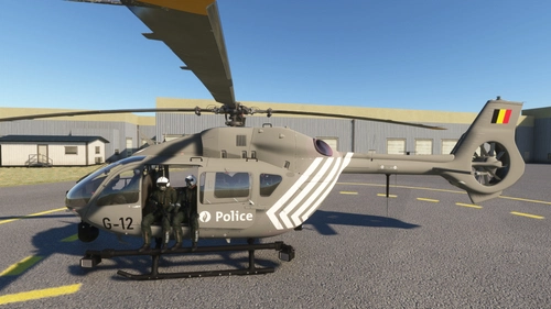 Police Fédérale Belgium H145M G-12 MIL