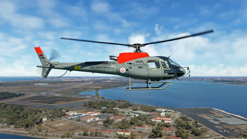 CowanSim Airbus H125/AS350 - Portuguese Air Force (Reg. 29501) - Fictional