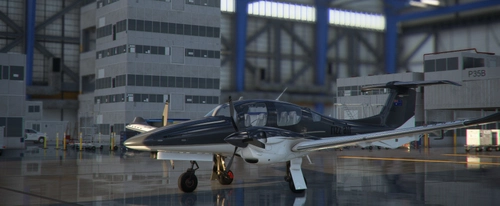 Private livery for Asobo DA62