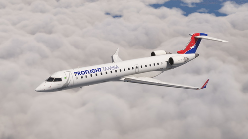 Proflight Zambia Bombardier CRJ700 9J-PZA Fictional