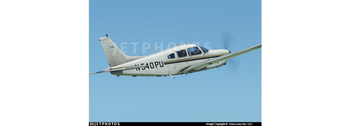 Purdue University Aviation - (3-Pack) - JustFlight Piper Arrow III