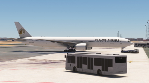 Pyramid Airlines B777-300ER PMDG SU-PYD