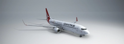 Qantas 737-838 VH-VXA 'Yes 23' livery