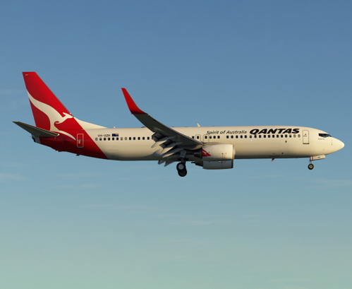 Qantas | VH-VZK + VH-XZH | PMDG 737-800