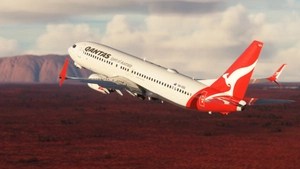 Qantas VH-VZU Split Scimitar Winglets thumbnail 1