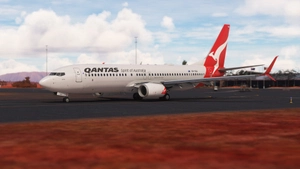 Qantas VH-VZU Split Scimitar Winglets thumbnail 2