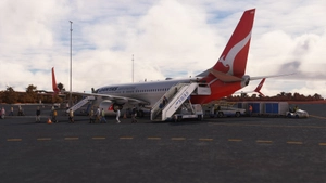 Qantas VH-VZU Split Scimitar Winglets thumbnail 6