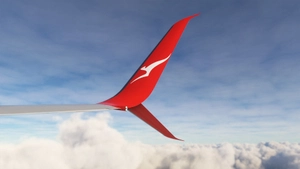 Qantas VH-VZU Split Scimitar Winglets thumbnail 8