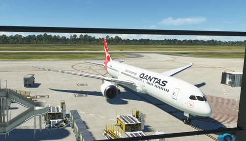 Qantas VH-ZNE for 4Simmers 787-9 [8K]
