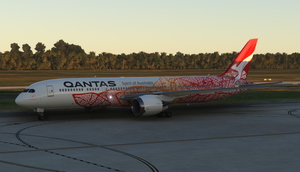 Qantas "Yam Dreaming" VH-ZND for 4Simmers 787-9 [4K] thumbnail 1