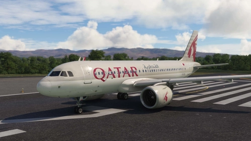 iniBuilds A320neo - Qatar Airways [A7-AHT]