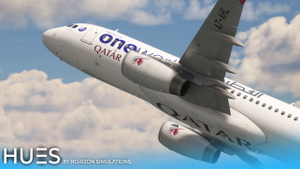Qatar Airways A7-AHL "OneWorld" | Fenix A320 V2 IAE thumbnail 5