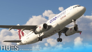 Qatar Airways A7-AHL "OneWorld" | Fenix A320 V2 IAE thumbnail 6