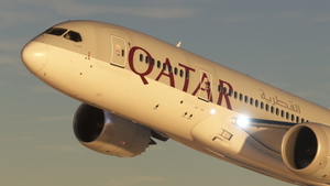 Qatar Airways [A7-BCQ] Kuro B787-8 v2 thumbnail 7