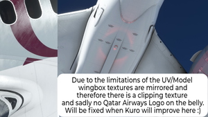 Qatar Airways [A7-BCQ] Kuro B787-8 v2 thumbnail 8