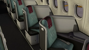 Qatar Airways (A7-BEE & -BEM)  w/ Cabin - PMDG 777-300ER thumbnail 2