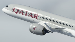 Qatar Airways (A7-BHH) - HorizonSim 787-9 thumbnail 1
