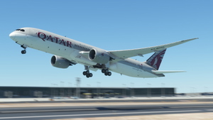 Qatar Airways (A7-BHH) - HorizonSim 787-9 thumbnail 4