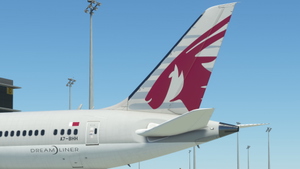 Qatar Airways (A7-BHH) - HorizonSim 787-9 thumbnail 6