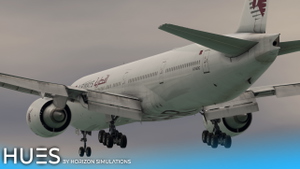 Qatar Airways A7-BOC "White retro" | PMDG 777-300ER thumbnail 5