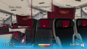 Qatar Airways OneWorld A7-BAA | PMDG 777-300ER thumbnail 9
