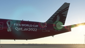 Qatar Airways "World Cup 2022" (A7-BEB) - PMDG B777-300ER thumbnail 2