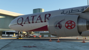 Qatar Airways "World Cup 2022" (A7-BEB) - PMDG B777-300ER thumbnail 3