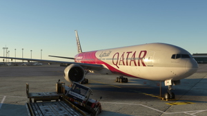 Qatar Airways "World Cup 2022" (A7-BEB) - PMDG B777-300ER thumbnail 4