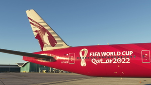 Qatar Airways "World Cup 2022" (A7-BEB) - PMDG B777-300ER thumbnail 5