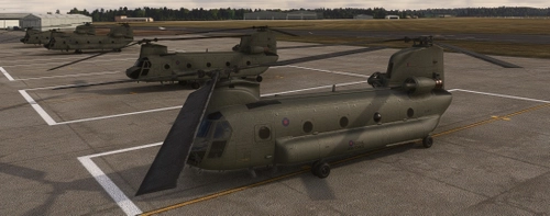 RAF - 27 Squadron Tails - Miltech Chinook