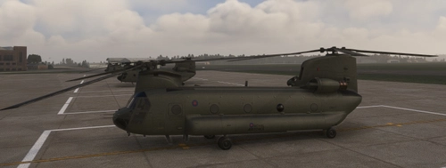 RAF - 28 Squadron Tails - Miltech Chinook