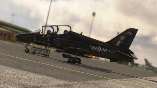 RAF  19 Sqn Hawk T.1A