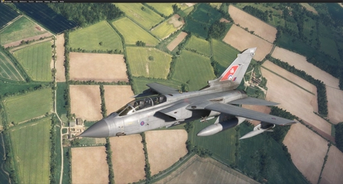 RAF  Panavia Tornado GR.4  "RAF 100" Tail ZA554 (8K Textures)