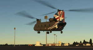 RAF CH-47D 40th Aniversary Scheme  ZD984 thumbnail 1