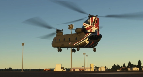 RAF CH-47D 40th Aniversary Scheme  ZD984