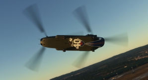 RAF CH-47D 40th Aniversary Scheme  ZD984 thumbnail 2