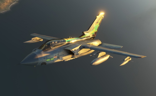 RAF Panavia Tornado GR.4 "9 Sqn 100th Anniversary" Tail ZA456 (8K Textures)