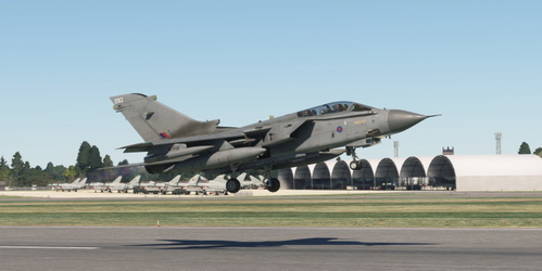 RAF Panavia Tornado GR.4 ZD744 (Montrose Air Heritage Centre)